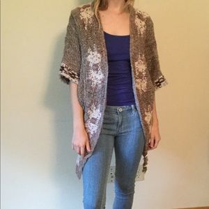 🍁♥️ FREE PEOPLE CARDIGAN SZ M SWEATER FOR FALL 🍁